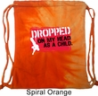 Funny Bag Dropped On My Head Tie Dye Bag