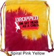 Funny Bag Dropped On My Head Tie Dye Bag