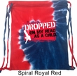 Funny Bag Dropped On My Head Tie Dye Bag