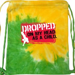 Funny Bag Dropped On My Head Tie Dye Bag
