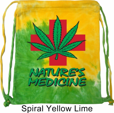 Funny Bag Natures Medicine Tie Dye Bag