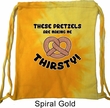 Funny Bag Thirsty Pretzels Tie Dye Bag