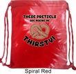 Funny Bag Thirsty Pretzels Tie Dye Bag