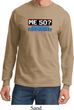 Funny Birthday Shirt Me 50 Long Sleeve Tee T-Shirt