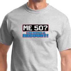 Funny Birthday Shirt Me 50 Tee T-Shirt