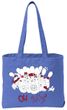 Funny Bowling "OH" Pastel Carrying Bag - Front & Back Print
