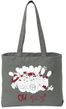 Funny Bowling "OH" Pastel Carrying Bag - Front & Back Print