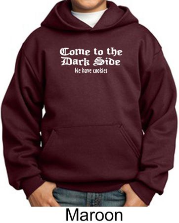 Funny Hoodie Come To The Dark Side We Have Cookies Kids Hoody