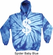 Funny Hoodie Distressed Dollar Sign Tie Dye Hoody