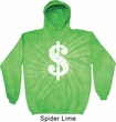 Funny Hoodie Distressed Dollar Sign Tie Dye Hoody