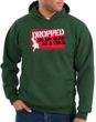 Funny Hoodie - Dropped On My Head As A Child Adult Dark Green Hoody