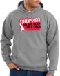 Funny Hoodie - Dropped On My Head As A Child Adult Heather Grey Hoody