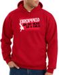 Funny Hoodie - Dropped On My Head As A Child Adult Red Hoody