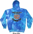 Funny Hoodie Thirsty Pretzels Tie Dye Hoody