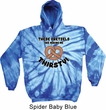 Funny Hoodie Thirsty Pretzels Tie Dye Hoody