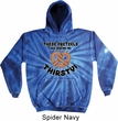 Funny Hoodie Thirsty Pretzels Tie Dye Hoody