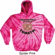 Funny Hoodie Thirsty Pretzels Tie Dye Hoody