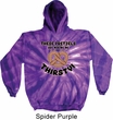 Funny Hoodie Thirsty Pretzels Tie Dye Hoody