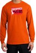 Funny Long Sleeve T-Shirt - Dropped On My Head As A Child Orange Tee