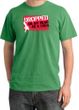 Funny Pigment Dyed T-Shirt - Dropped On My Head As A Child Piper Green