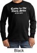 Funny Shirt Come To The Dark Side Kids Long Sleeve Shirt