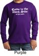 Funny Shirt Come To The Dark Side Kids Long Sleeve Shirt