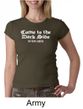 Funny Shirt Come To The Dark Side Ladies Crew Neck Shirt