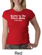 Funny Shirt Come To The Dark Side Ladies Crew Neck Shirt