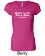 Funny Shirt Come To The Dark Side Ladies Longer Length Shirt