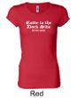 Funny Shirt Come To The Dark Side Ladies Longer Length Shirt