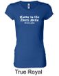 Funny Shirt Come To The Dark Side Ladies Longer Length Shirt