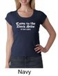 Funny Shirt Come To The Dark Side Ladies Scoop Neck Shirt