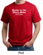 Funny Shirt Come To The Dark Side We Have Cookies Adult Organic Shirt