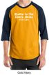 Funny Shirt Come To The Dark Side We Have Cookies Adult Raglan Shirt