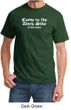 Funny Shirt Come To The Dark Side We Have Cookies Adult T-shirt