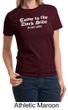 Funny Shirt Come To The Dark Side We Have Cookies Ladies T-shirt