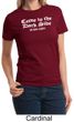 Funny Shirt Come To The Dark Side We Have Cookies Ladies T-shirt