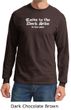 Funny Shirt Come To The Dark Side We Have Cookies Long Sleeve Shirt