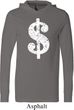 Funny Shirt Distressed Dollar Sign Lightweight Hoodie Tee