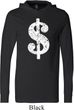 Funny Shirt Distressed Dollar Sign Lightweight Hoodie Tee