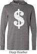 Funny Shirt Distressed Dollar Sign Lightweight Hoodie Tee