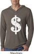 Funny Shirt Distressed Dollar Sign Lightweight Hoodie Tee T-Shirt