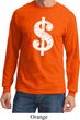Funny Shirt Distressed Dollar Sign Long Sleeve Tee T-Shirt