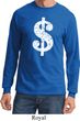 Funny Shirt Distressed Dollar Sign Long Sleeve Tee T-Shirt