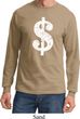 Funny Shirt Distressed Dollar Sign Long Sleeve Tee T-Shirt
