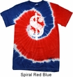Funny Shirt Distressed Dollar Sign Patriotic Tie Dye Tee T-shirt