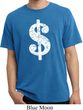 Funny Shirt Distressed Dollar Sign Pigment Dyed Tee T-Shirt