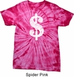 Funny Shirt Distressed Dollar Sign Spider Tie Dye Tee T-shirt