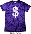 Funny Shirt Distressed Dollar Sign Spider Tie Dye Tee T-shirt