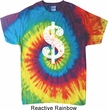 Funny Shirt Distressed Dollar Sign Tie Dye Tee T-shirt